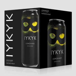 IYKYK plant-based drinks Delta-9 T** C** Drinks Lemonade 10mg 16oz 4-pack