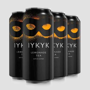 IYKYK plant-based drinks Delta-9 T** C** Drinks Lemonade Tea 10mg 16oz