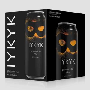 IYKYK plant-based drinks Delta-9 T** C** Drinks Lemonade Tea 10mg 16oz 4-pack