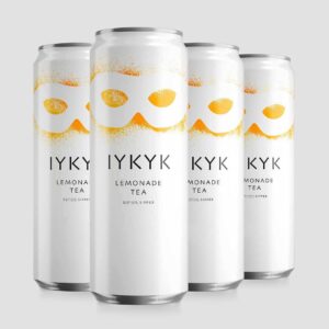 IYKYK plant-based drinks Delta-9 T** C** Drinks Lemonade Tea 5mg 12oz