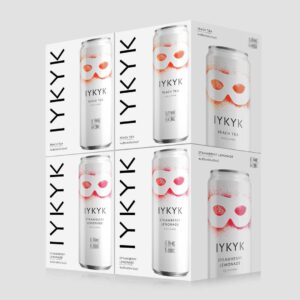 IYKYK plant-based drinks Fruit Frenzy 5 mg Lemonade Strawberry Lemonade Delta-9 T** C** Beverages