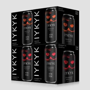 IYKYK plant-based drinks Fruit Frenzy Maxx 10mg Lemonade Strawberry Lemonade Delta-9 T** C** Beverages