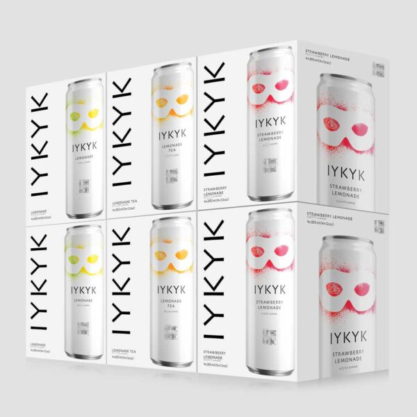 IYKYK plant-based drinks Lemon Drip 5 mg 3 Lemonade Flavors Delta-9 T** C** Beverages