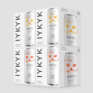 IYKYK plant-based drinks T'N'T 5 mg Peach Tea Lemonade Tea Delta-9 T** C** Beverages